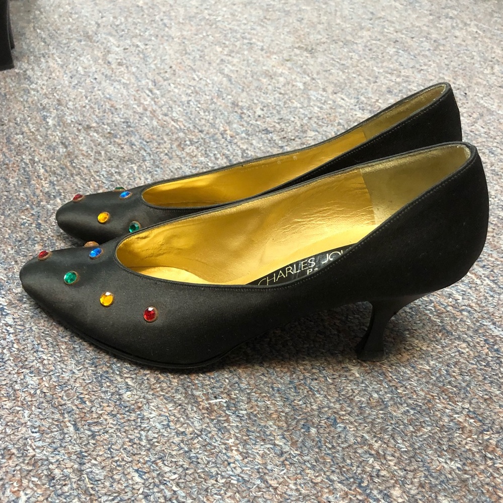 Charles Jourdan Black Heels